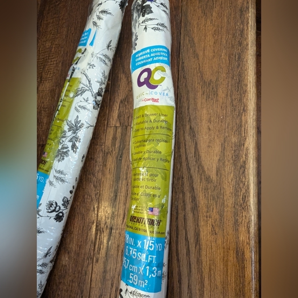 Contact drawer paper & Duck easy liner lot- 4 rolls - Picture 3 of 12